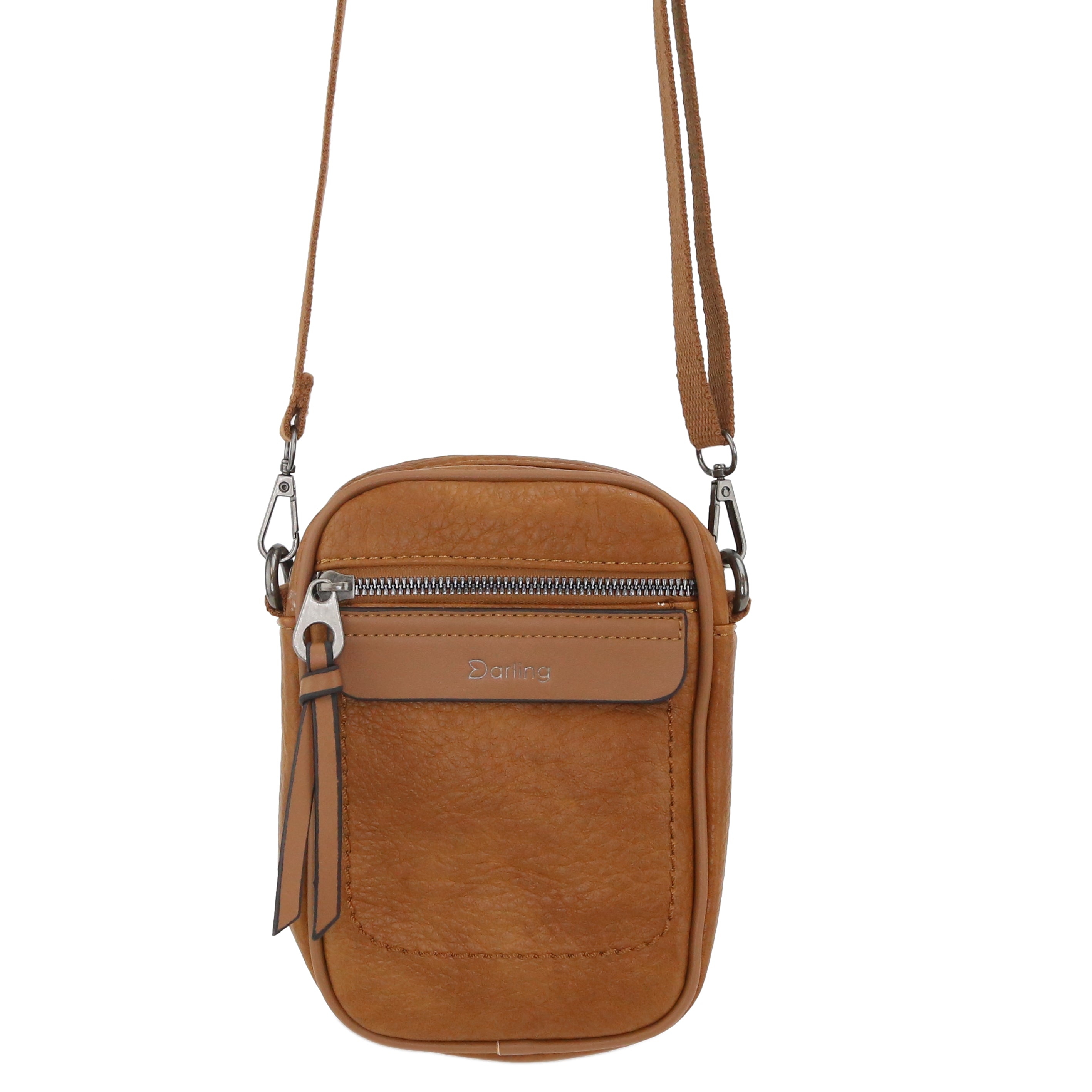 YD-7989 - Vegan Leather Crossbody Bag - 12 Colors