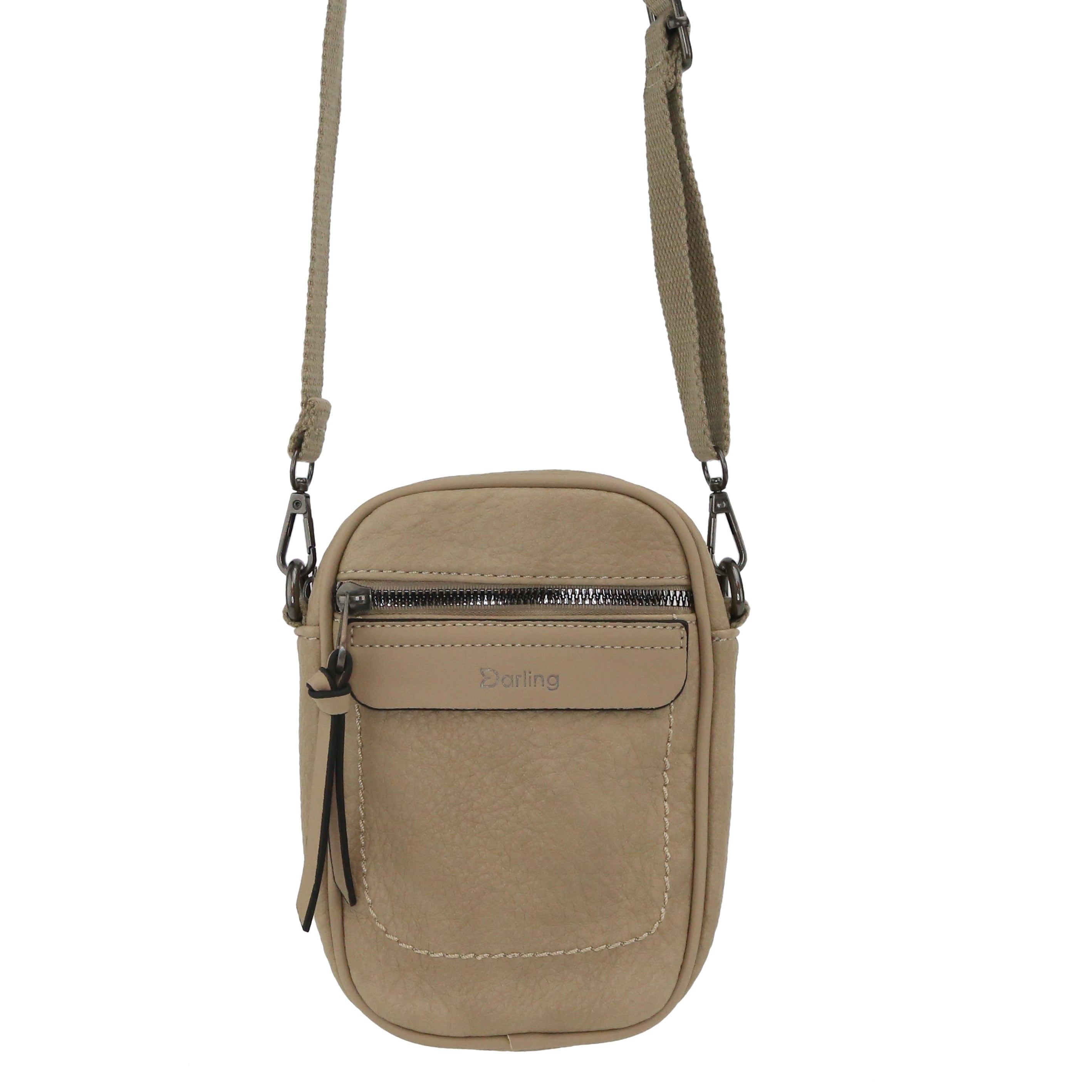 YD-7989 - Vegan Leather Crossbody Bag - 12 Colors