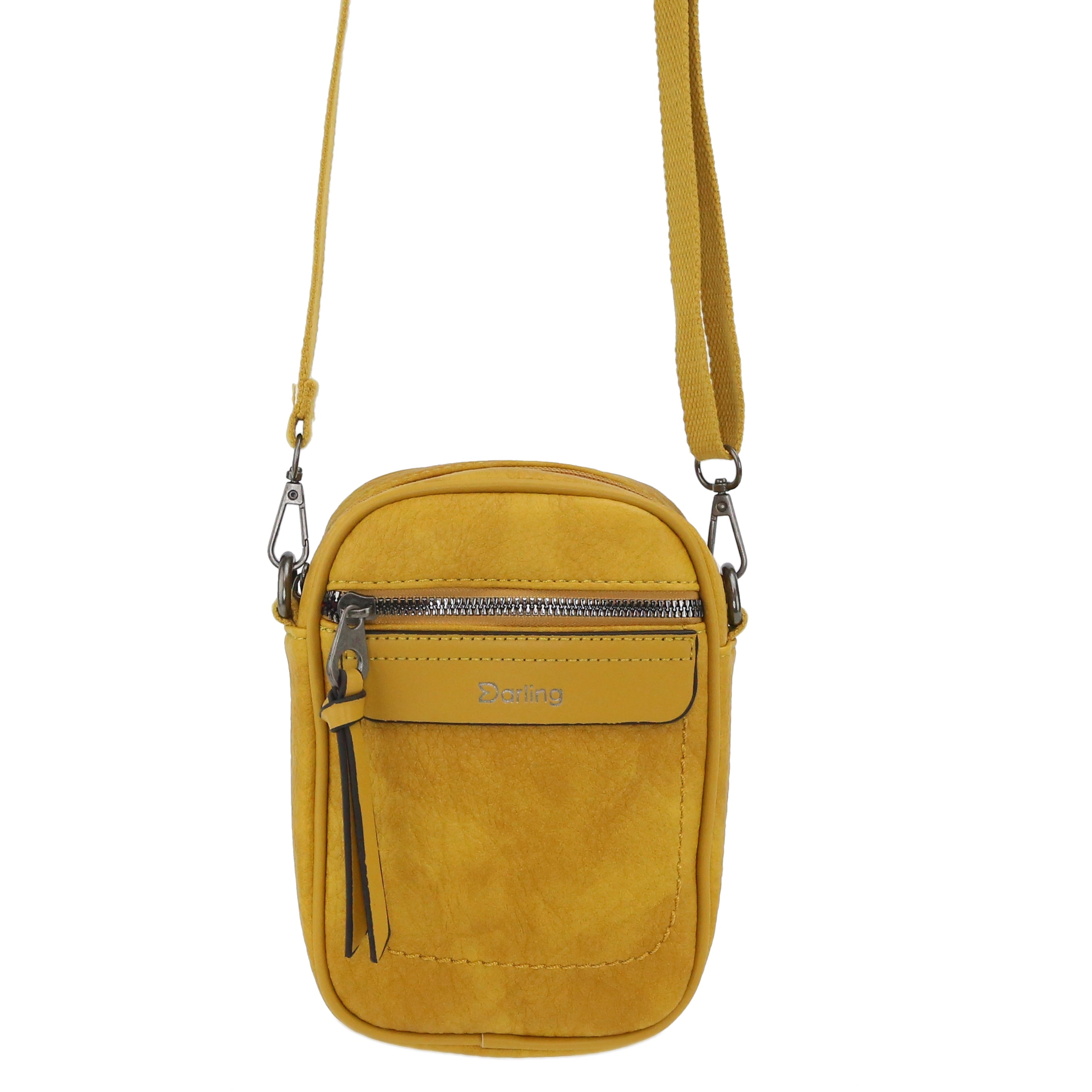 YD-7989 - Vegan Leather Crossbody Bag - 12 Colors