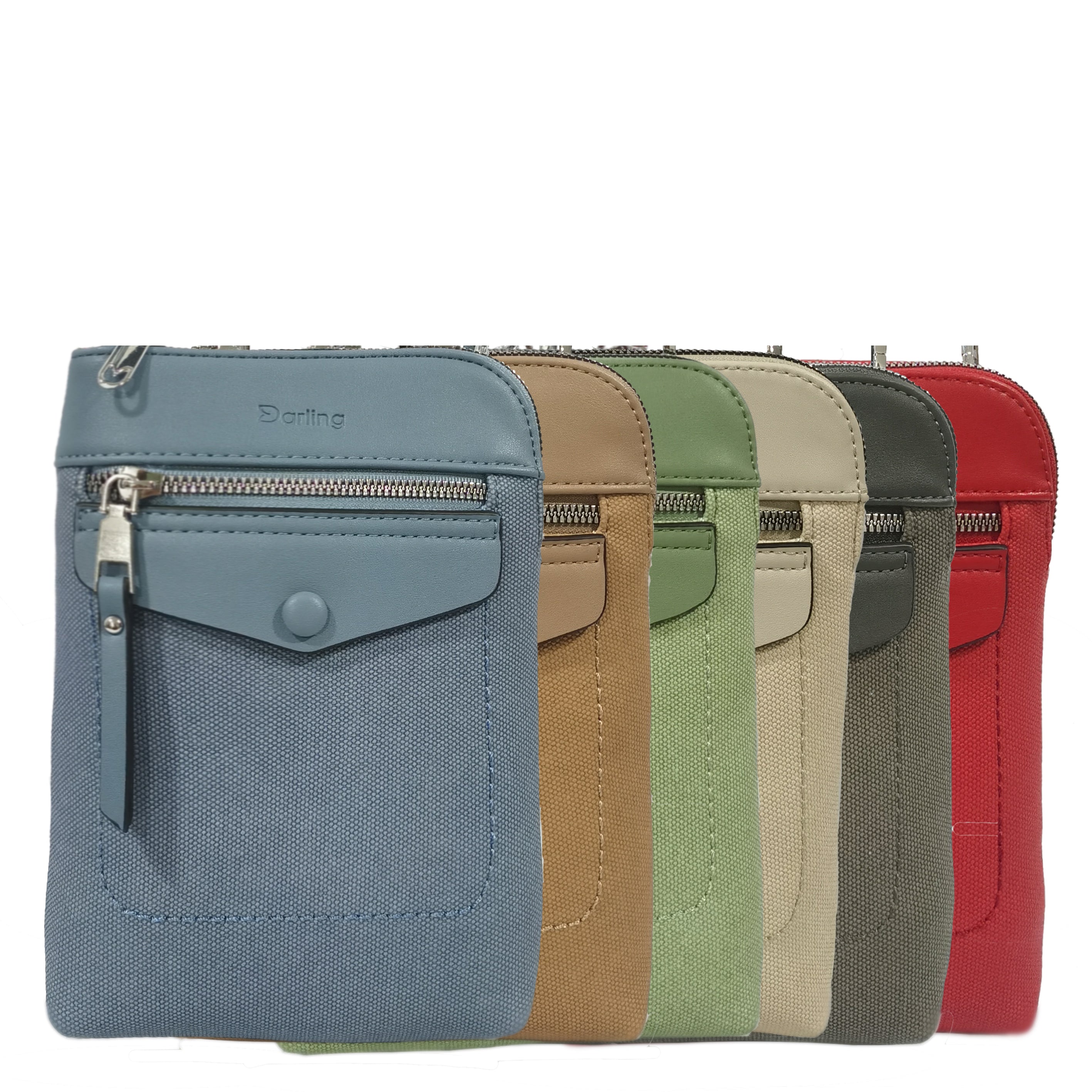 YD8001 - CrossBody Bag - Large - 6 Colors