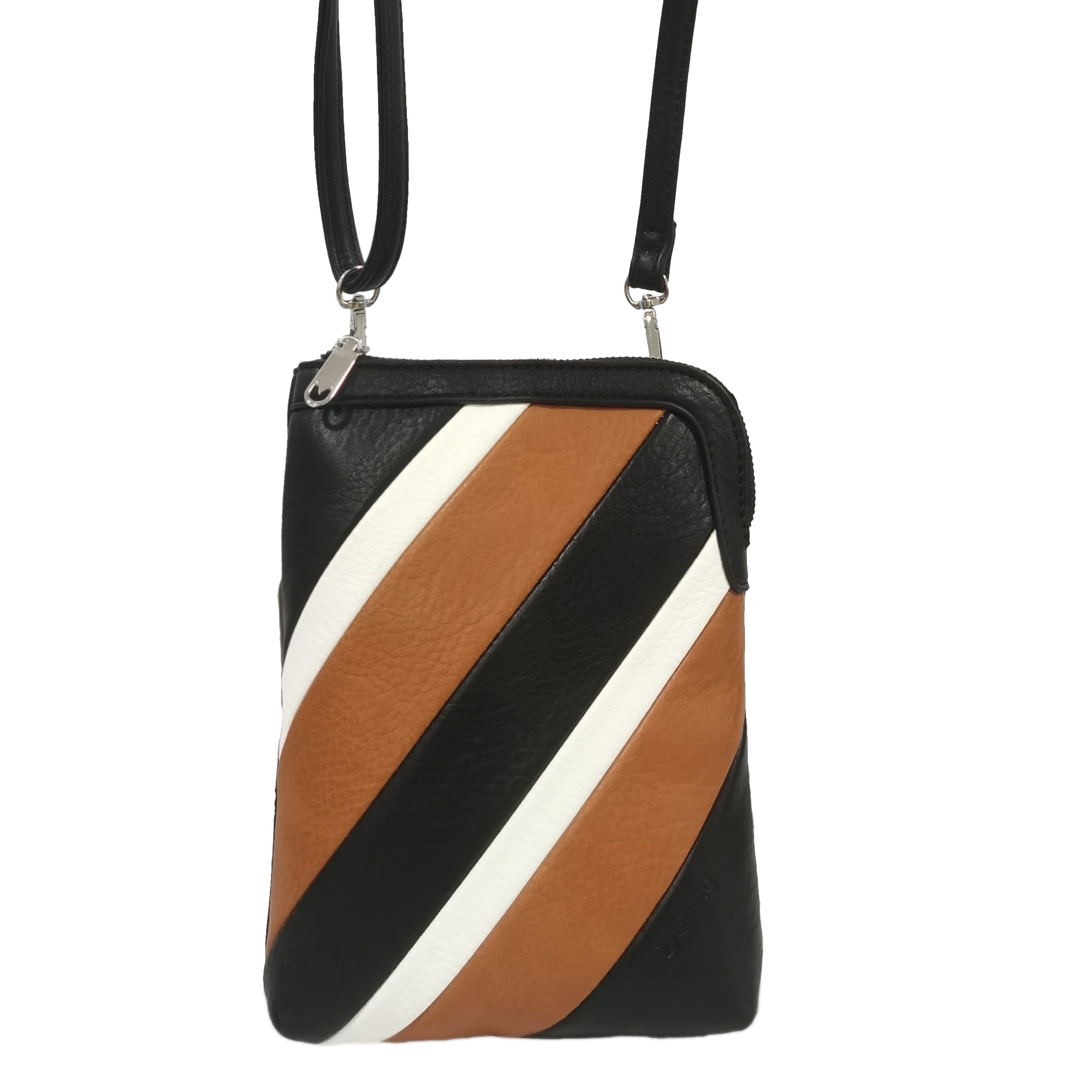 YD8022 - Strip Color CrossBody Bag - 5 Colors