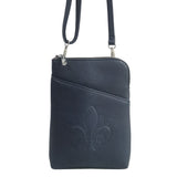 YD8026 - Fleur de Lys QC CrossBody Bag *NEW