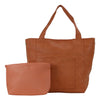 YD-8116 - Darling Leatherette Tote + Cosmetic - 8 Colors