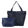 YD-8116 - Darling Leatherette Tote + Cosmetic - 8 Colors