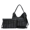YD-8207 - Hobo + Flat Vegan 2 Bag Set - 5 Colors