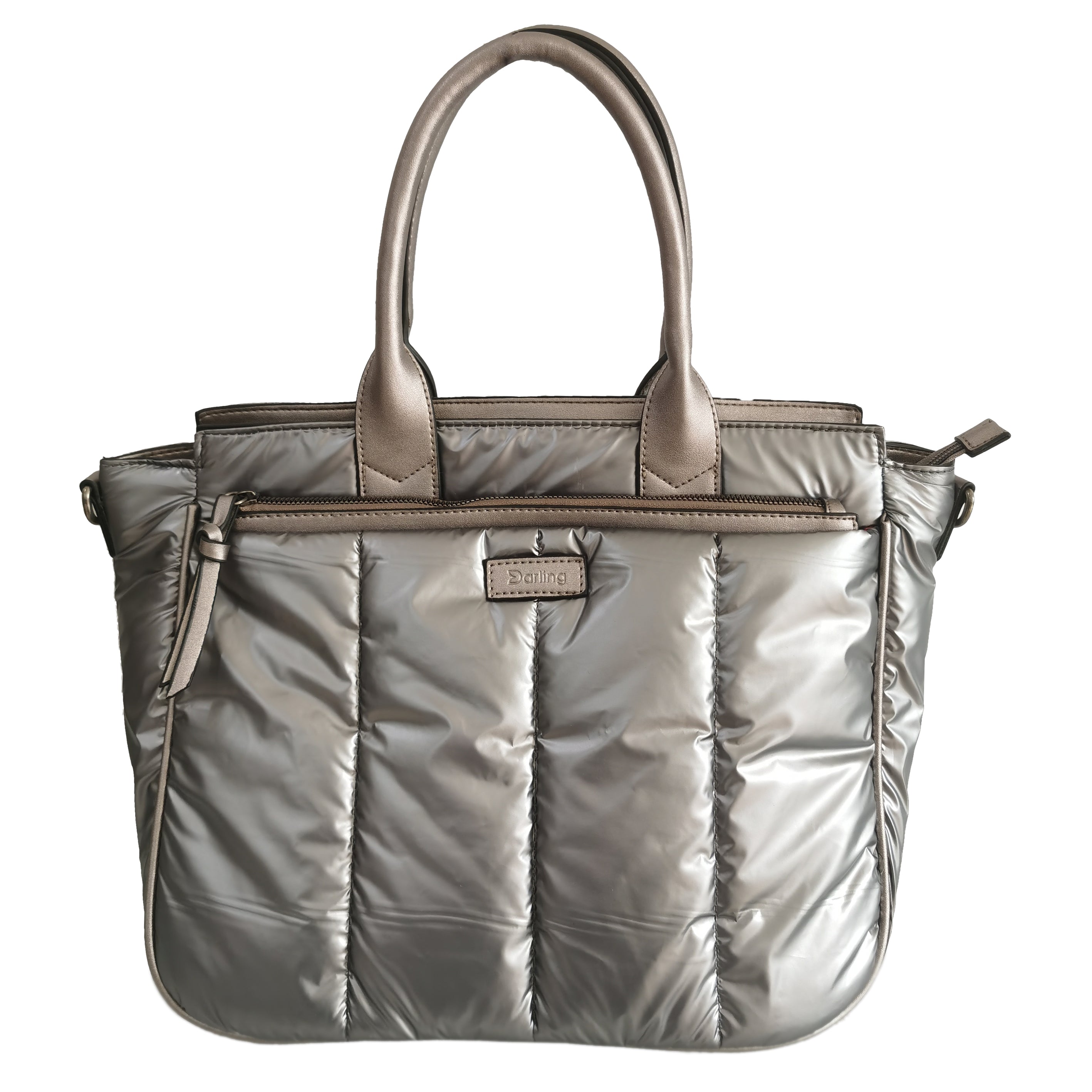 YD-8222 - Darling's Puffer Bag / Handle & Strap - 7 Color