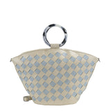 YD-7376 - Darling Elegant Weave Handbag - 7 Colors