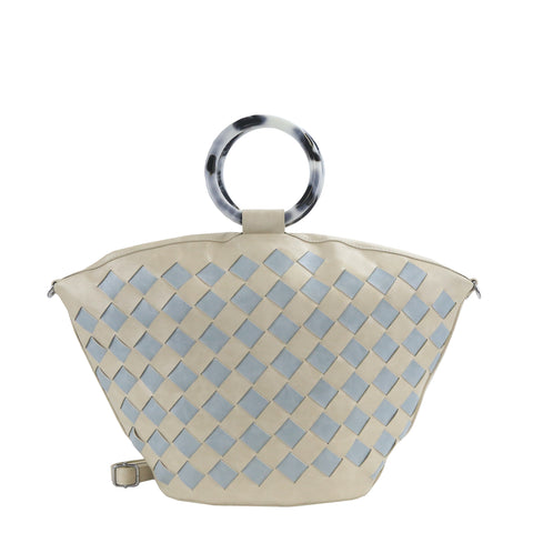 YD-7376 - Darling Elegant Weave Handbag - 7 Colors